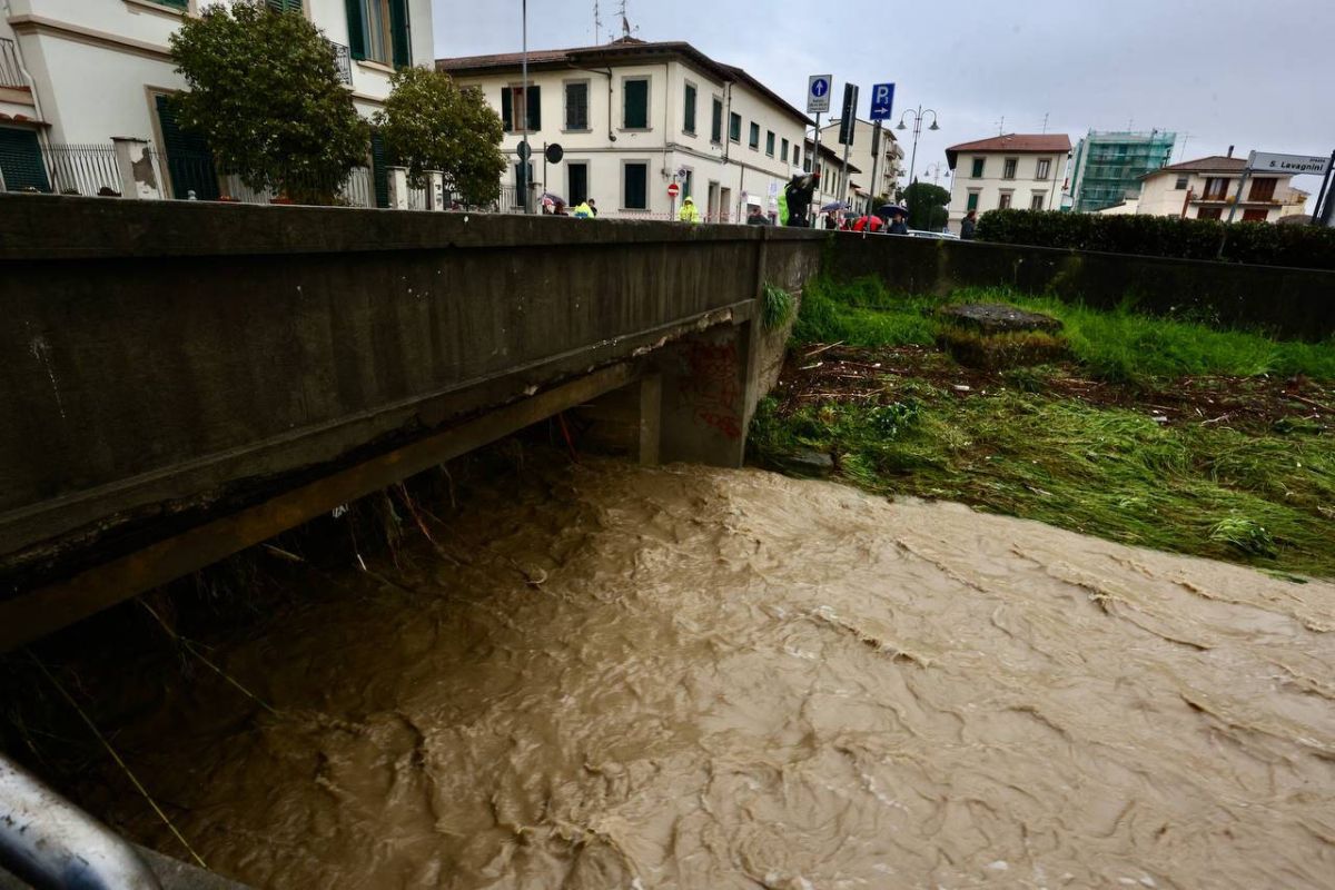 Inundații Florența 2025