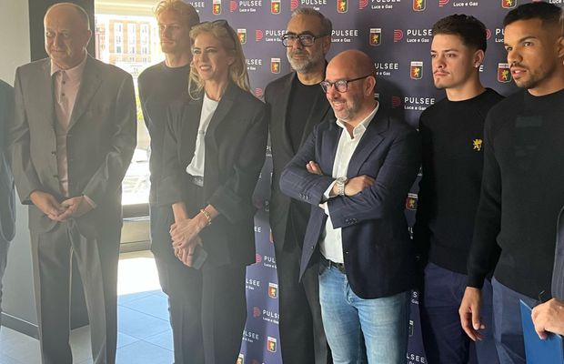 Patronul Dan Șucu, în premieră la o acțiune publică a lui Genoa » Au oficializat noul contract