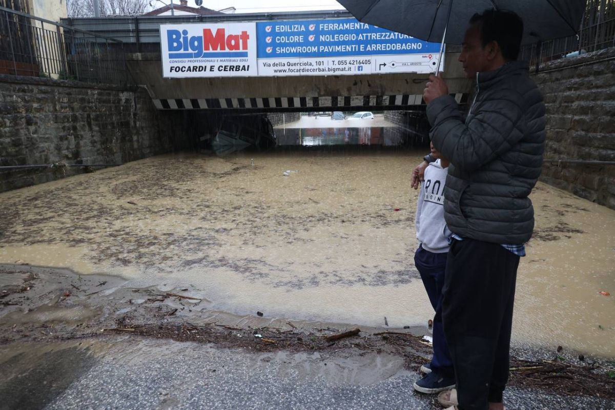 Inundații Florența 2025