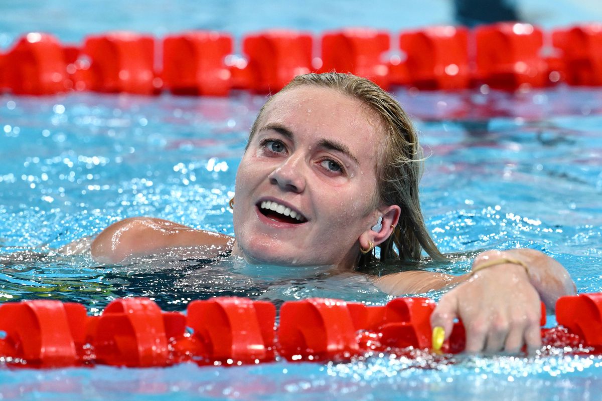 Ariarne Titmus la Glomour on the Grid