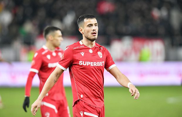 Încă se văd urmele loviturii lui Crețu! Cum a apărut Astrit Selmani la Rapid - Dinamo