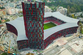 Stadion-octogon în centrul Capitalei, cu un turn de 112 metri! Imagini unice cu proiectul finalizat în 2019