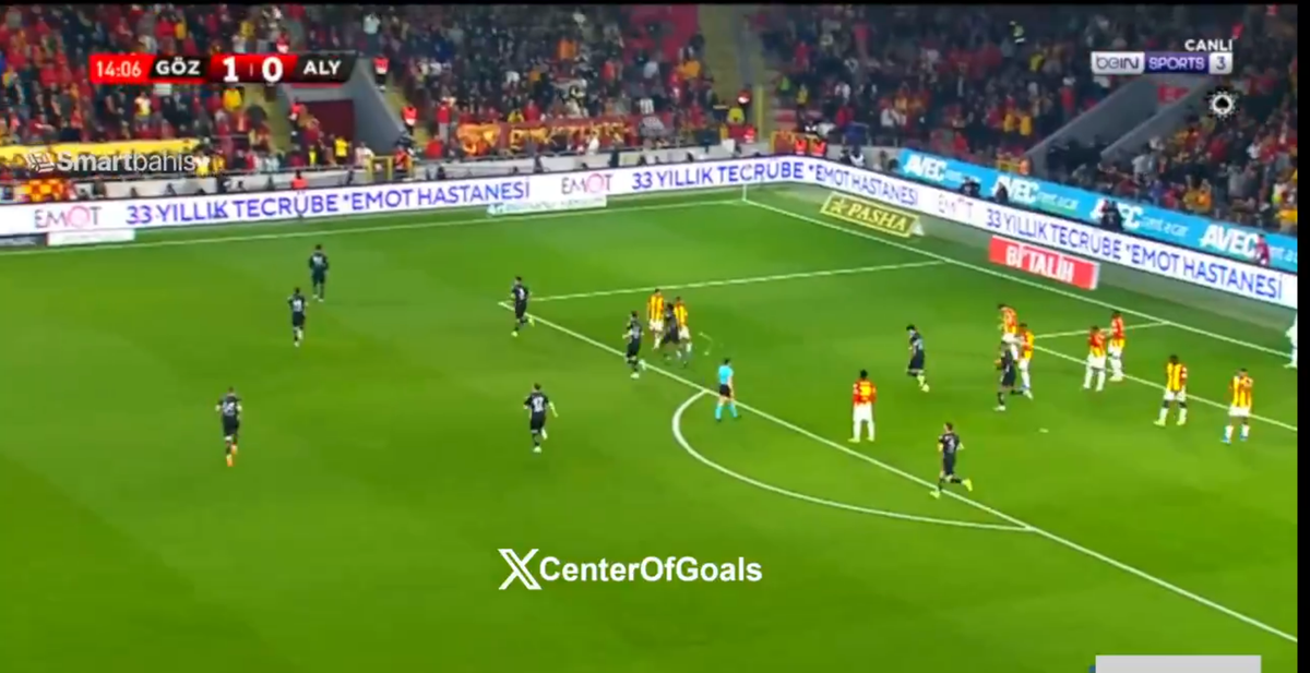 Alanyaspor, remiză de senzație pe terenul lui Goztepe » Ianis Hagi, gol spectaculos din lovitură liberă