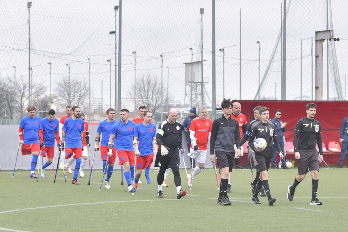 Fotbal pentru amputați, FCSB - Dinamo