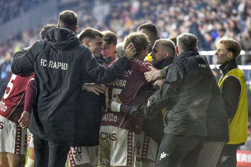 Rapid e lider după victoria cu Dinamo/ foto Cristi Preda (GSP)