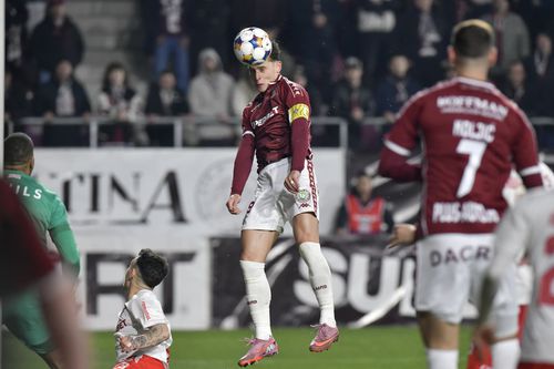 Alex Dobre, în Rapid - Dinamo// FOTO: Cristi Preda (GSP.ro)