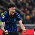 Alessandro Bastoni exultă după ce a simulat un fault care a dus la eliminarea lui Pierre Kalului în derby-ul Inter - Juventus 3-2