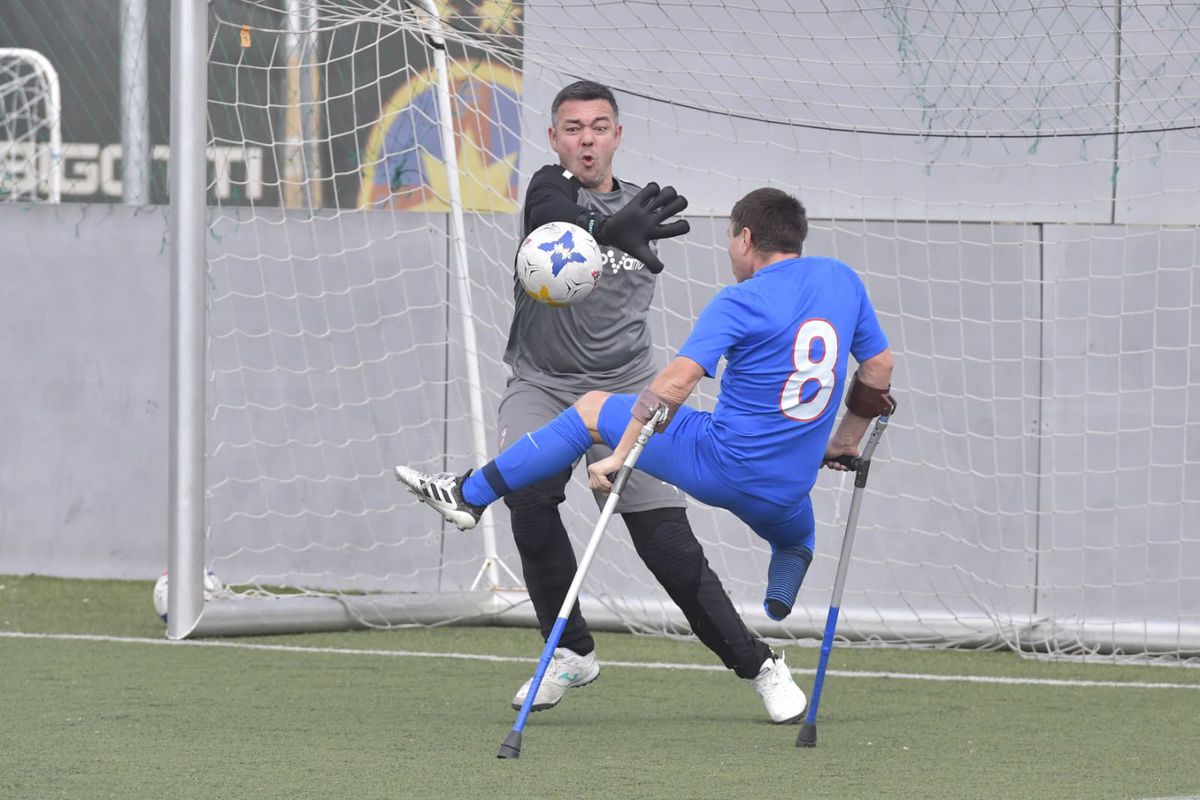 Fotbal pentru amputați, FCSB - Dinamo