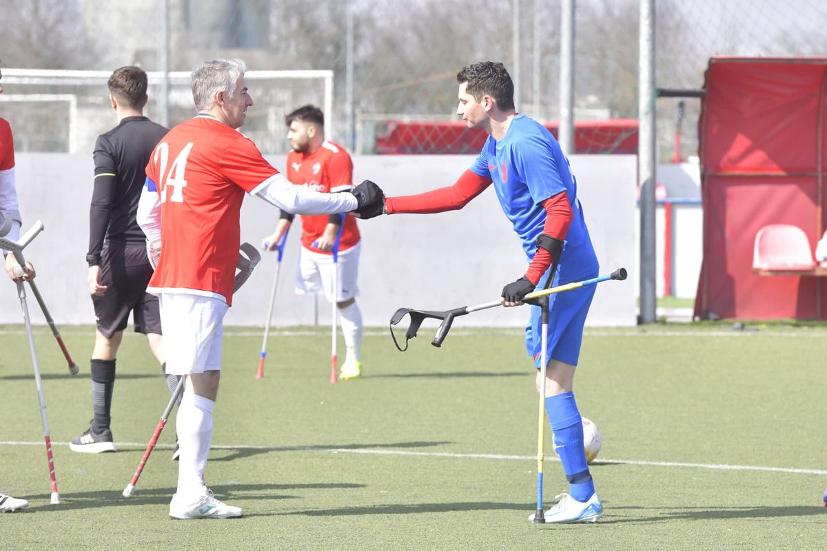 Fotbal pentru amputați, FCSB - Dinamo