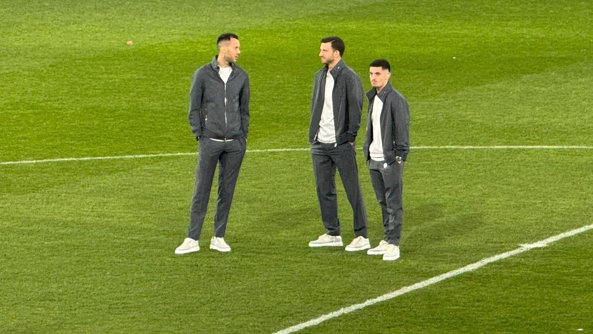 Rapid - Dinamo, imagini de la nivelul gazonului înaintea partidei