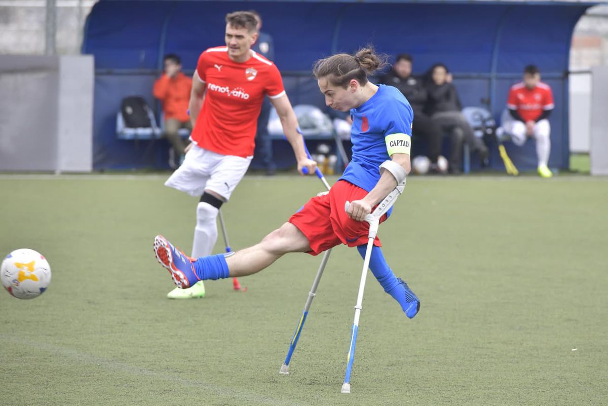Fotbal pentru amputați, FCSB - Dinamo