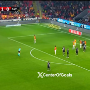 Ianis Hagi, gol în meciul cu Goztepe / foto: captură X