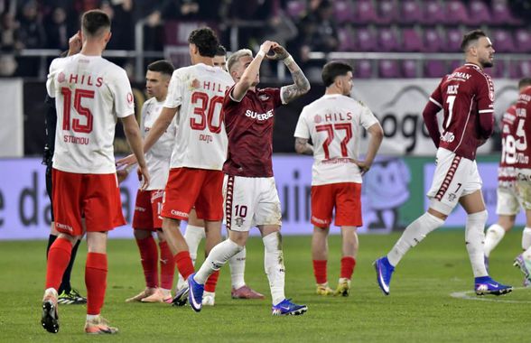 Petrila, gol superb în Rapid - Dinamo » Fază controversată sub ochii lui Kovacs: verdictul specialistului