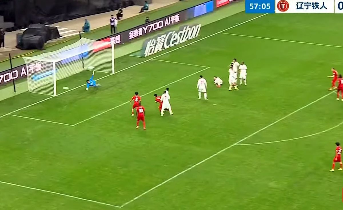 Primul gol al lui Alexandru Cîmpanu în China