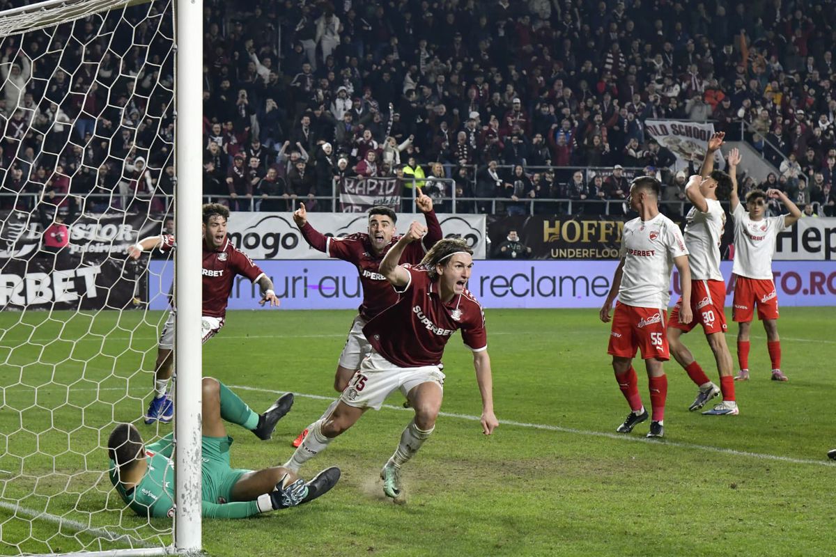 Rapid - Dinamo, imagini de meci 14.03.2026