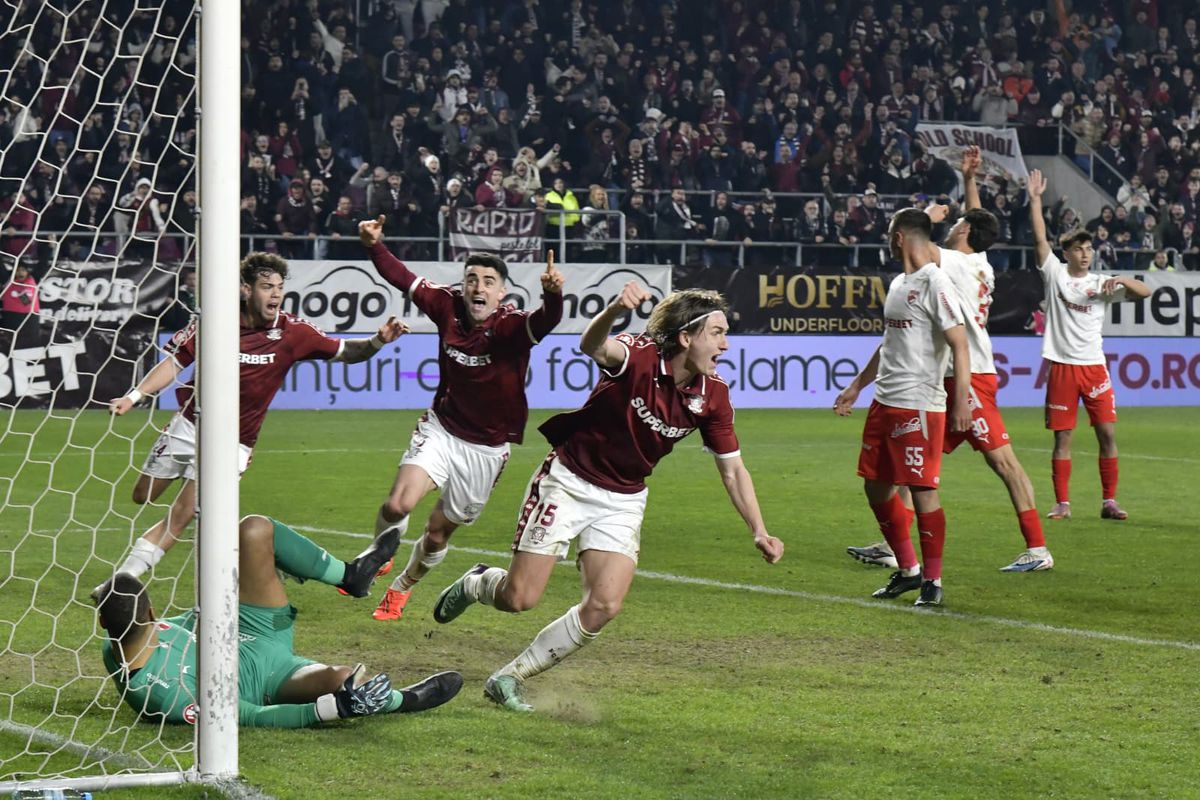 Prunea și Săpunaru au avut câte un remarcat în Rapid - Dinamo: „Au câștigat un jucător în seara asta!”