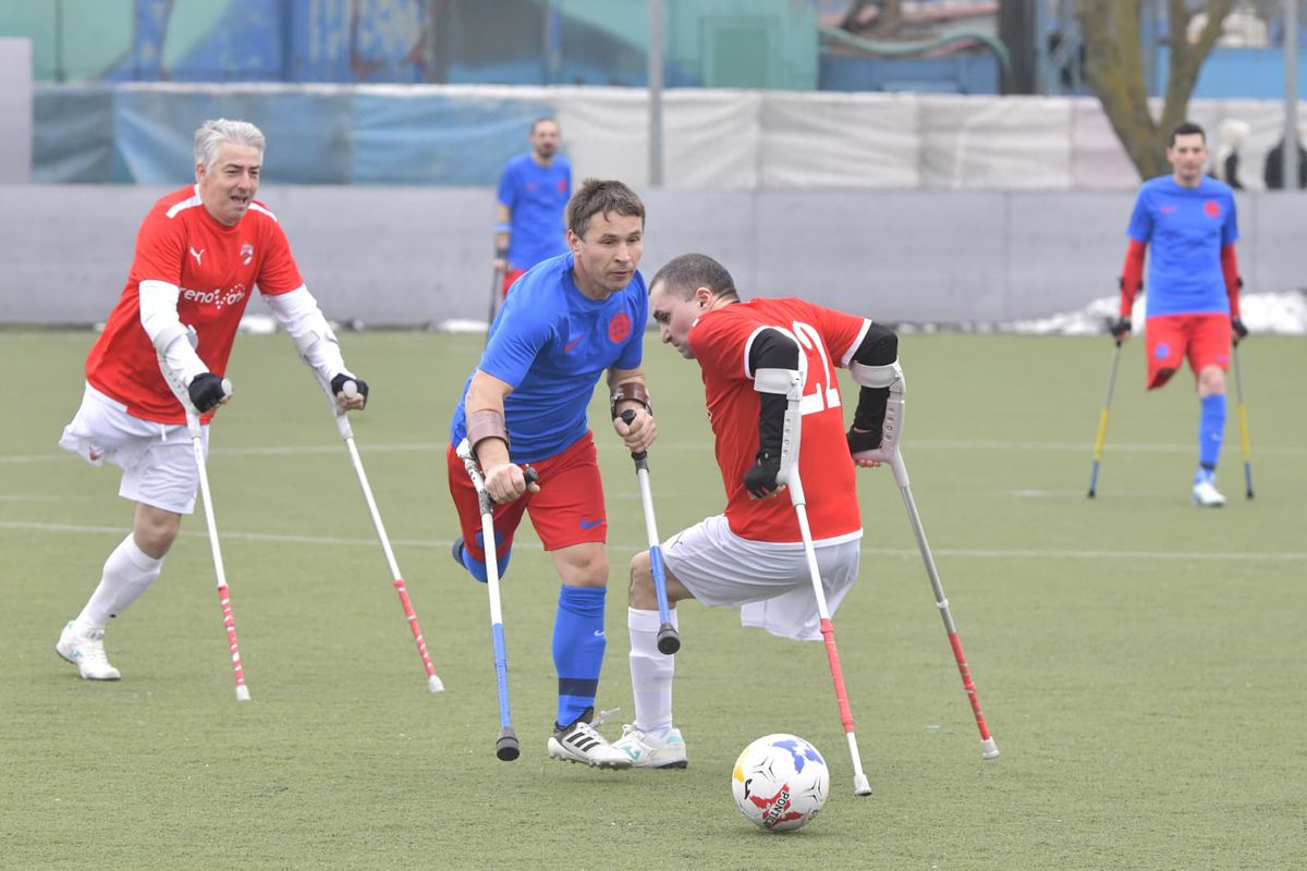 Fotbal pentru amputați, FCSB - Dinamo
