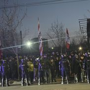 Rapid - Dinamo, corteo organizat de fanii „câinilor” înaintea ciocnirii din Giulești + imagini înaintea partidei // FOTO: GSP.ro