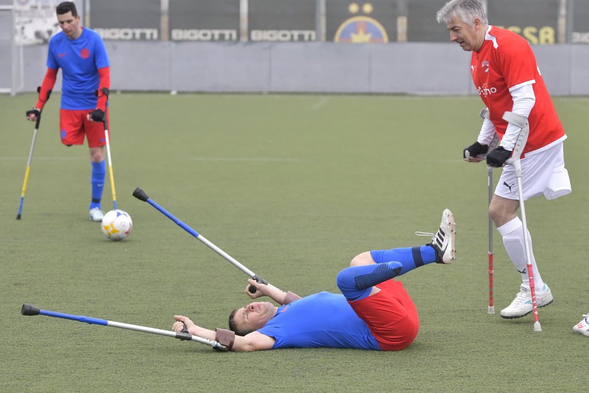 Fotbal pentru amputați, FCSB - Dinamo