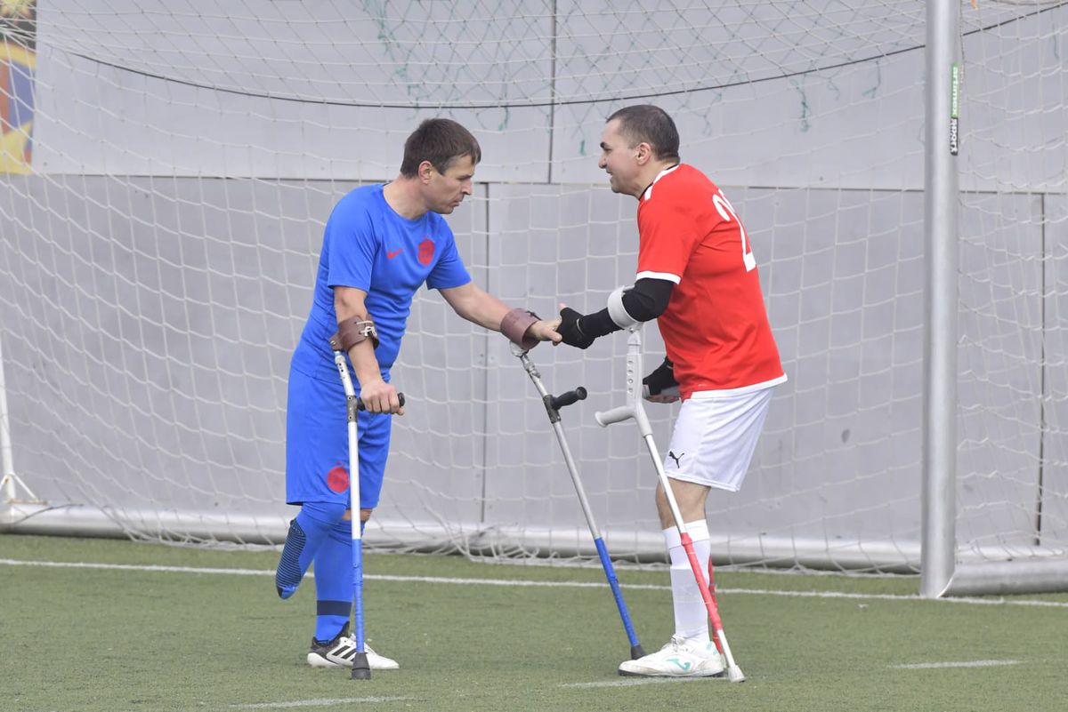 Fotbal pentru amputați, FCSB - Dinamo