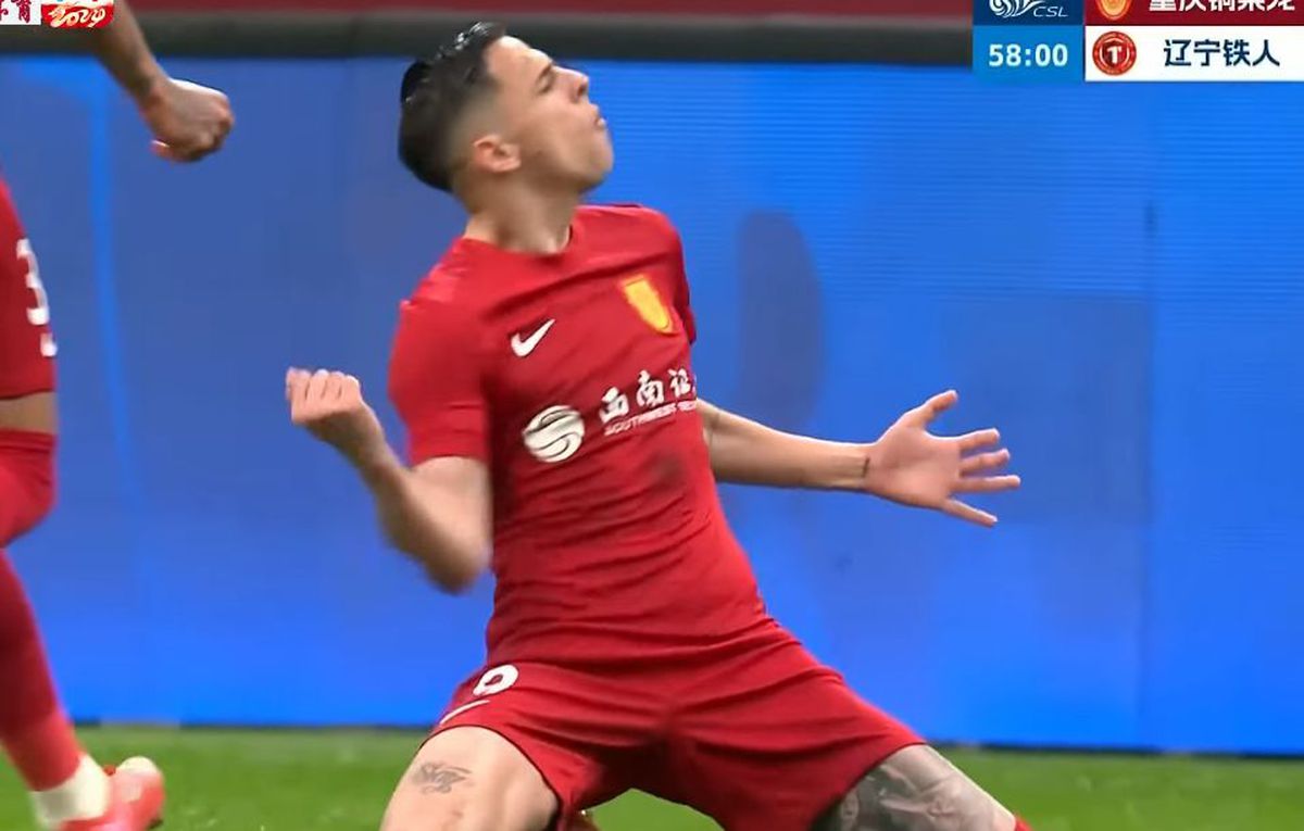 Cîmpanu, start spectaculos în China » Gol de 3 puncte din lovitură liberă