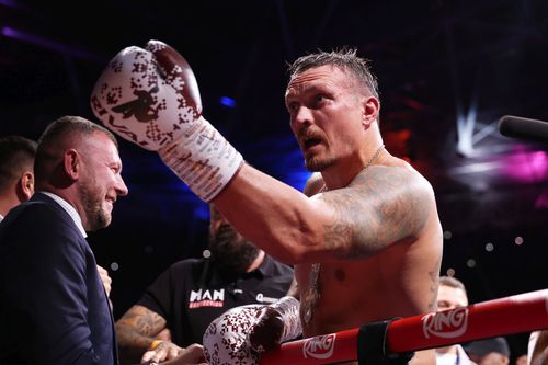 Oleksandr Usyk, campionul mondial la box la categoria grea/Foto: Getty Images