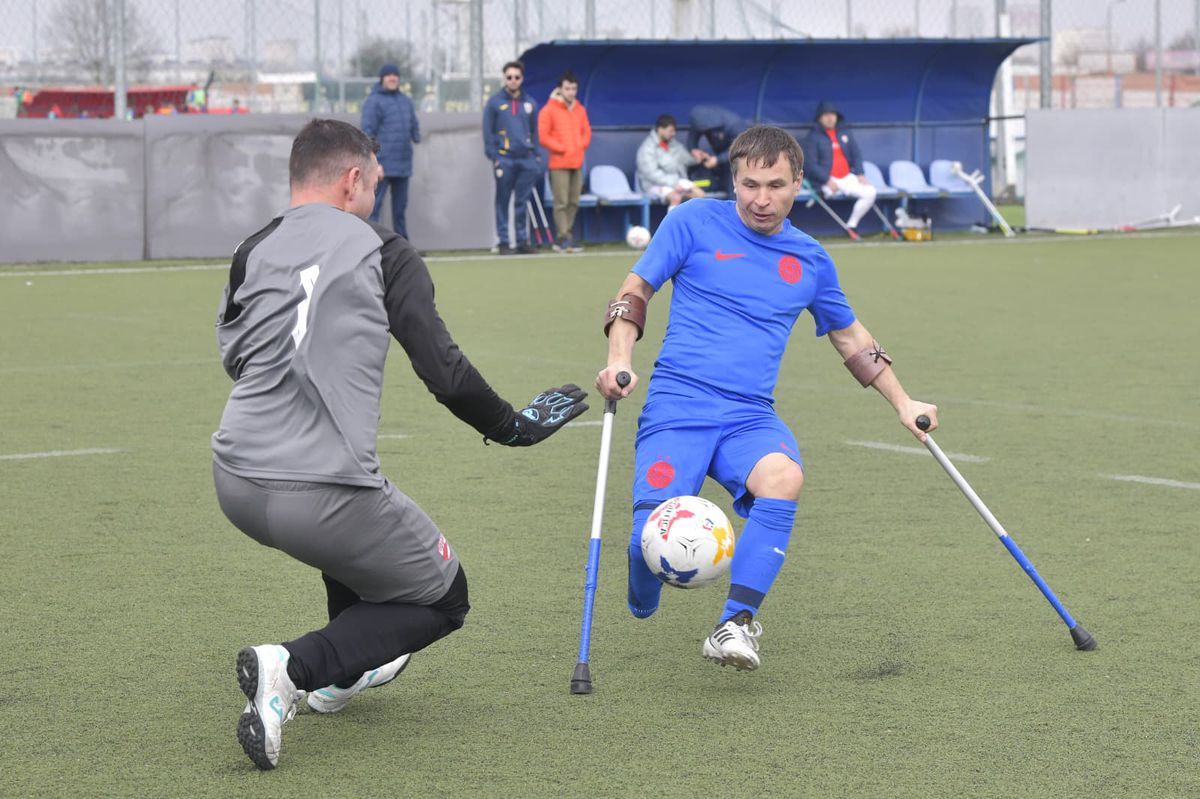 Fotbal pentru amputați, FCSB - Dinamo