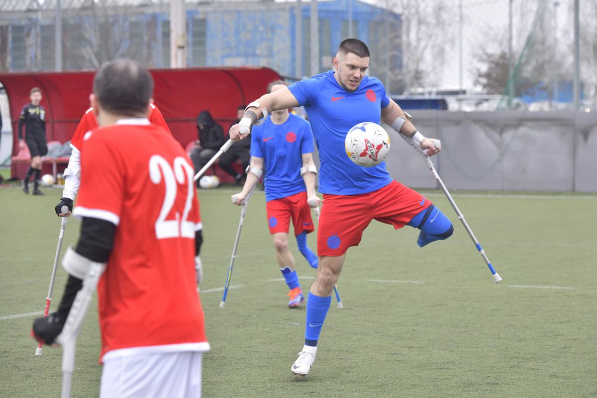 Fotbal pentru amputați, FCSB - Dinamo