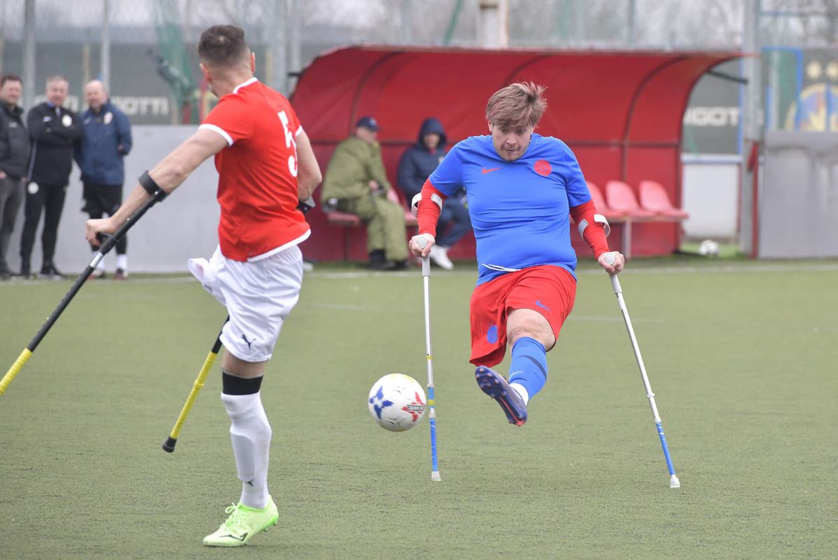 Fotbal pentru amputați, FCSB - Dinamo