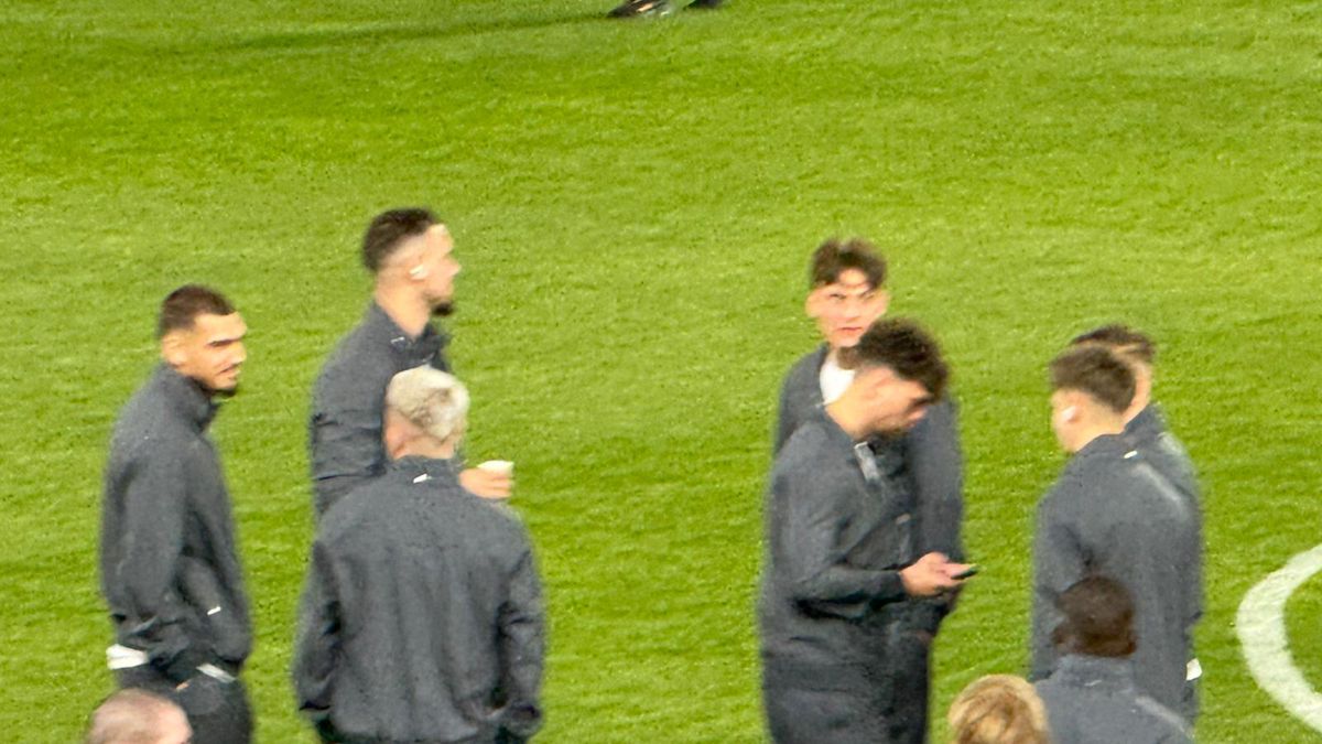 Rapid - Dinamo, imagini de la nivelul gazonului înaintea partidei