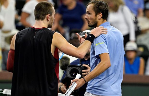 Liderul WTA opinează în controversa Medvedev-Draper: „Dacă ar fi câștigat acel punct, ar mai fi cerut revizuirea?”