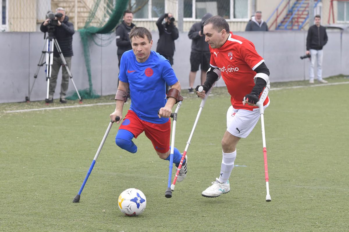 Fotbal pentru amputați, FCSB - Dinamo