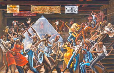 „Picasso din vestiar” » Jucătorul atipic care a umplut galeriile de artă cu fotbal american, box și baschet