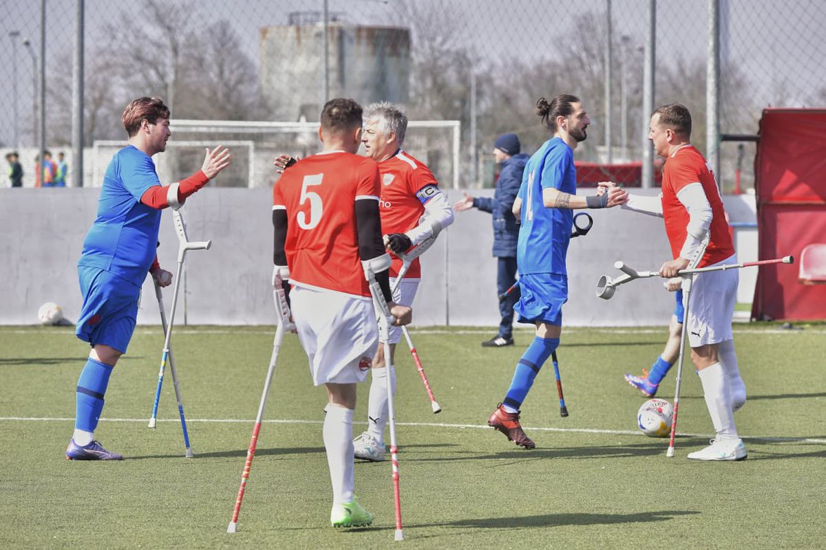 Fotbal pentru amputați, FCSB - Dinamo