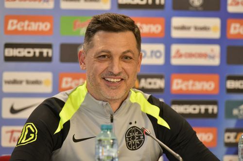 Mirel Rădoi, prima conferință de presă la FCSB/ foto: Cristi Preda GSP