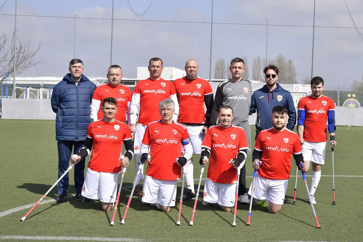 Fotbal pentru amputați, FCSB - Dinamo