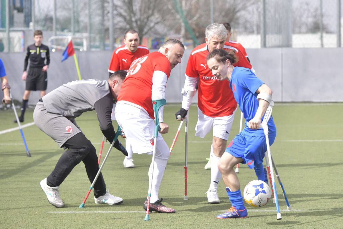 Fotbal pentru amputați, FCSB - Dinamo