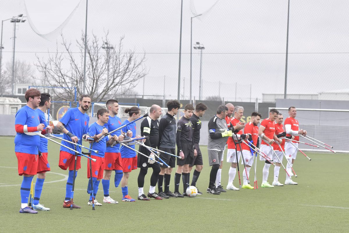 Fotbal pentru amputați, FCSB - Dinamo