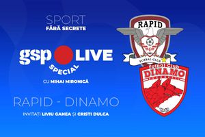 Rapid - Dinamo, derby-ul primei etape din play-off » Analizăm la GSP Live Special cu Liviu Ganea și Cristi Dulca