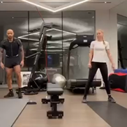 Thierry Henry, antrenament alături de iubita sa / FOTO: Instagram