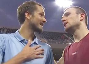 Daniil Medvedev răspunde controversei: „Mă simt bine cu asta? Nu. Dar nici nu cred că am trișat”