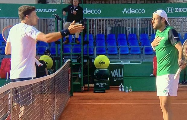 Scandal pe teren la turneul de la Monte Carlo: „Nu o băga pe prietena mea la mijloc!”