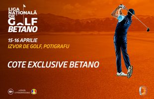 Start în noul sezon al Ligii naționale de golf Betano! Cum arată cotele înaintea primei etape