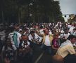 Barcelona - Frankfurt. Peste 30.000 de germani la porțile arenei Camp Nou! Scene unice în Europa League