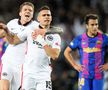 FOBarcelona a fost învinsă 2-3 (1-1 în tur) de Frankfurt și părăsește Europa League în faza sferturilor de finală. West Ham și RB Leipzig au obținut și ele biletele pentru semifinale.TO: Imago-Images