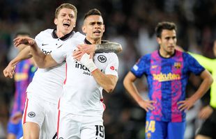 Eintracht Frankfurt șochează pe Camp Nou! Barcelona s-a trezit prea târziu și e OUT din Europa League » Iată semifinalele