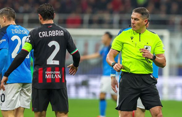 Exclus?! Pericol mare pentru Istvan Kovacs! Ce decizie ar fi luat șeful arbitrilor UEFA după Milan - Napoli