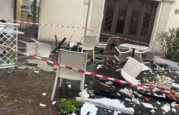 Un fotbalist al lui Udinese a distrus terasa unui bar: „Parcă a explodat o bombă!”
