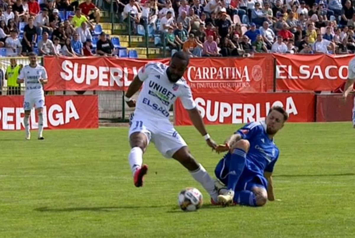 Penalty-ul acordat de Iulian Călin pentru Botoșani în meciul cu FCU Craiova