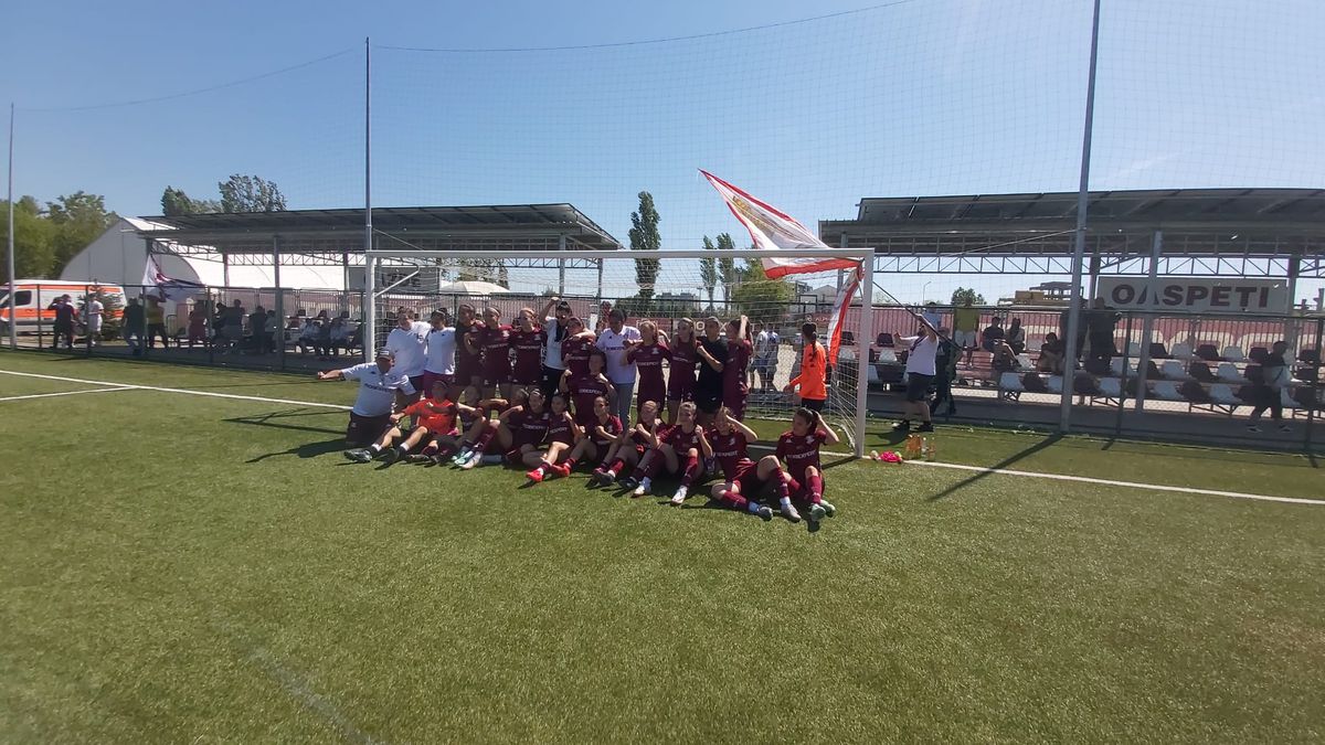 LIGA 3 feminin / RAPID - VOLUNTARI 9-0. 14 aprilie 2024. Foto: Marius Mărgărit